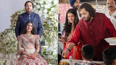 Anant Ambani and Radhika Merchant Age, Education and Family: Meet the Bride and Groom in the Limelight Ahead of Their Grand Wedding